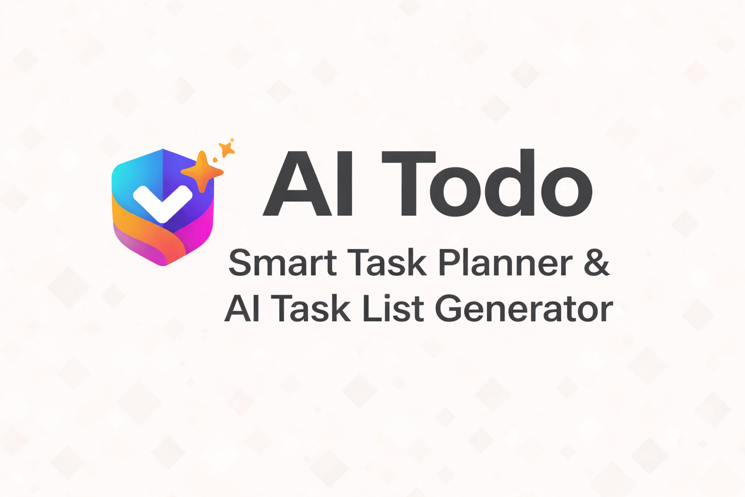 AI Todo | Smart Task Planner & AI Task List Generator